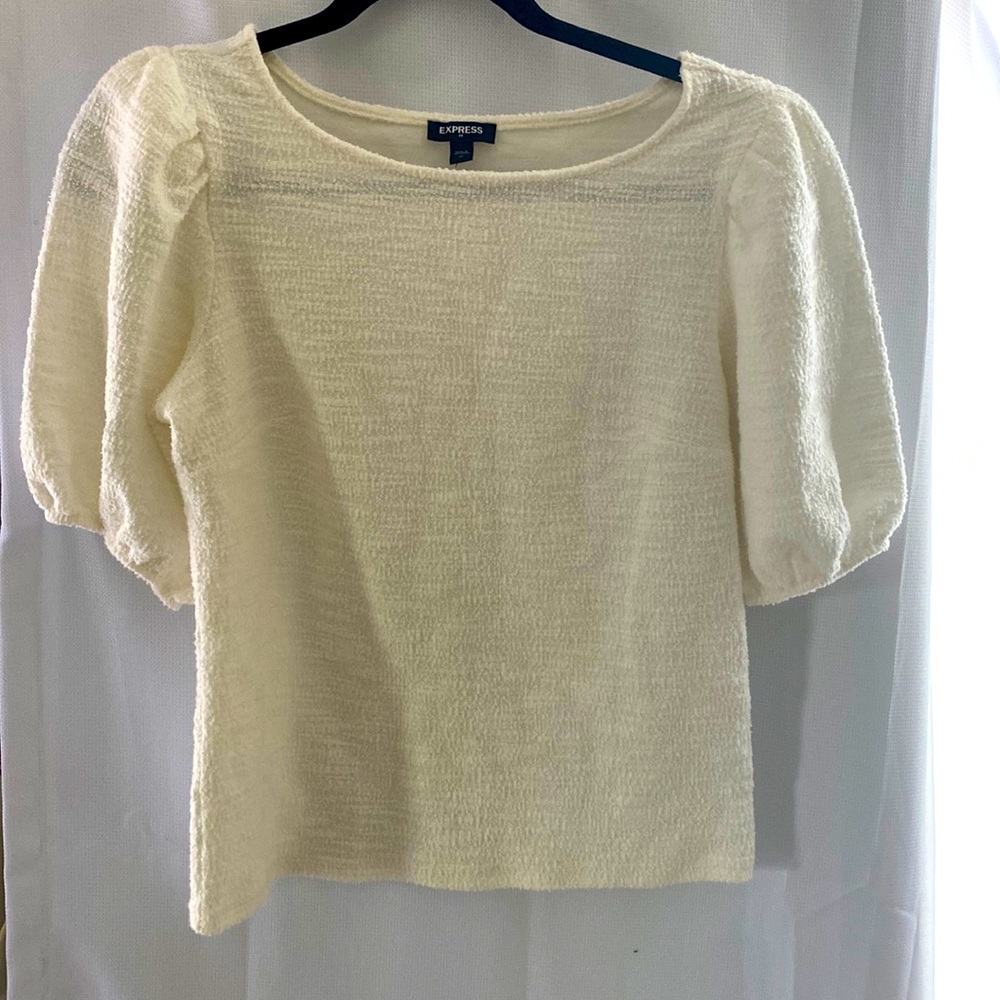 Express Ivory Blouse